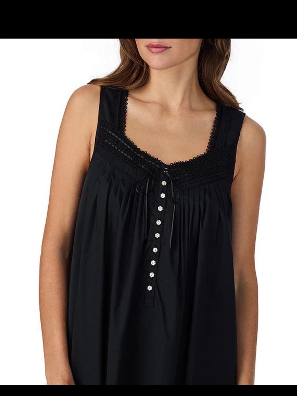 Eileen West Black Ballet Nightgown - Picture 11 of 14